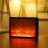 LED Fireplace Light Simulation Flame Light Nordic Style Decorative Fireplace Light Home Crafts Atmosphere Night Light 2
