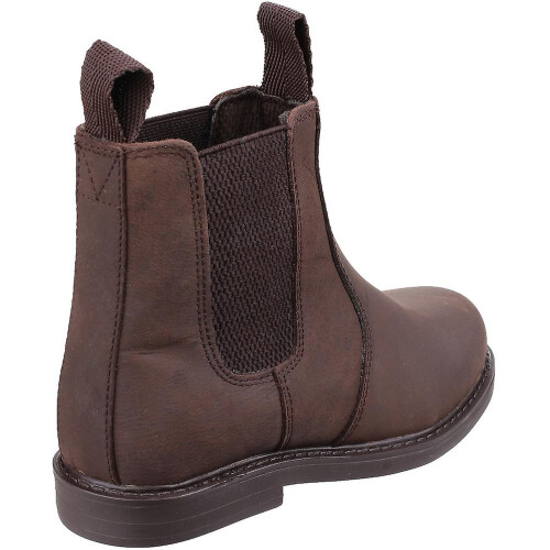 (1 UK, Brown) Amblers Childrens/Kids Pull On Leather Ankle Boots 2