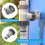Poolslangadapter, Adapter A för Pool, Slangadapter Pool, Poolslangadapterset, Slangadapter för Pumpar, för Poolslang 5