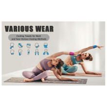 Dark Gray Cool Sports Quick-Drying Towel Suitable for Gym, Travel, Yoga, Camping, Running, Outdoor Sports