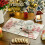 4PCS Xmas Trees Snow  Christmas Placemats Winter Table Mats for Kitchen Dining Decoration E 7