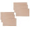 6Pcs Rectangular Woven Table Mat Slip 18x12 Inches Textured Scratch Proof PVC Table Mats, for Kitchen Home Decor 1