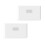 Rechargeable LED Intelligent Sensor Night Light Motion Sensor Wall Light for Bedroom Corridor Cabinet Lighting 2Pcs 1