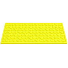 Barmatta 45x30x0,8CM Matts Halkfri PVC Bar Service Spillmatta Gul