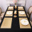 6Pcs Rectangular Woven Table Mat Slip 18x12 Inches Textured Scratch Proof PVC Table Mats, for Kitchen Home Decor 6