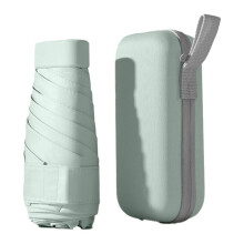 Compact Capsule Umbrella-Dual-Use for Sunny and Rainy Weather, , Portable, Sun Protection, Ideal for Travel B