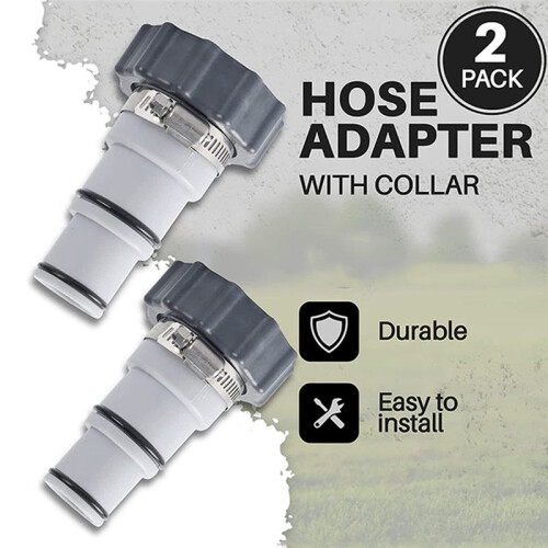 Replacement Hose Adapter Anti Leak Plastic Pool Drain Pump Thread Connection Valve Drain Adapter 2