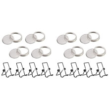 8X Kiemdeksel, Potontkiemingssetaccessoires, Roestvrijstalen Kiempotdeksel, Kiemset voor 86 mm Mondpotten