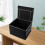 Fireproof File Box File Storage Box,Fireproof Storage File Cabinet with Lock,Portable Office Box,for Letter/Legal Folder 6