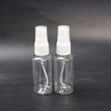 5Pcs Beauty Transparent Plastic Perfume Empty Spray Bottle Small Travel Bottle with Fine Spray Bottle 20Ml