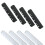 8Pack Plastic Measuring Ruler Quick Page Finder Page  Pouch PVC Bookmark Ruler for 6-Hole Binder Notebook(A5 ) 1