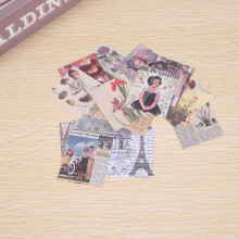 400 StüCke Junk Journal Vintage DIY Material Papier Journaling Lieferungen Sammelalbum Papier Retro Dekorative Journal Lieferungen