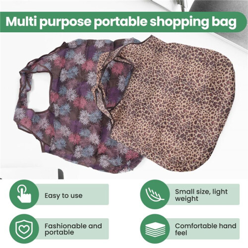 Grocery Bags Reusable Foldable 10 Pack Shopping Tote 50LBS Extra Large Ripstop Pattern Machine Washable Storage 2