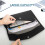 A4 Pu Leather Document Cases,A4 Snap Button Document Folder,Business Pu Leather A4 Pocket,Document Organizer 1Pcs 7