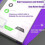 12 Pcs A4 Binder Pocket Expandable Envelopes Clear Plastic Envelopes for Ring Binder Folder, Snap Button 6