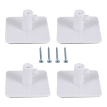 Stand Mixer Attachment Holders 4 Pack Storage Organizer , Kitchen Mixer Accessories for Store Whisks, with Screws