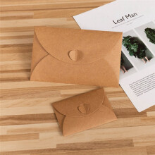 100 Buste   Buste  Marroni per Biglietti Regalo e Biglietti da Visita 17,5 X 11 Cm