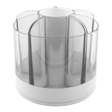Organizer Portapenne per Scrivania Organizzatore Cosmetico-Portamatite Girevole a 360 Gradi per Pennarelli Pennarelli