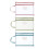3Pcs A4 Translucent A4 Document Bag Mesh Zipper Pouch Mesh Zip Folder Mesh Zip File Folders Bag 3 Colors 1