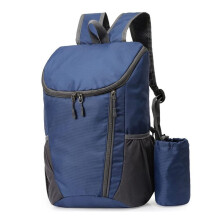 Camping Outdoor Tragbare Tasche Wandern Daypack, Wasserdichter Leichter Packbarer Rucksack für Reisen - Blau