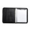 Zippered Portfolio Organizer, Leather Padfolio Binder, Professional Business Binder, Organizer for /Document (Black) 1