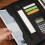 Zippered Portfolio Organizer, Leather Padfolio Binder, Professional Business Binder, Organizer for /Document (Brown) 9