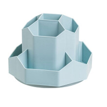 Rotating Pen Holder Pencil Organizers,9 Slots 360-Degree Pencil Pen Desk Organizers, Desktop Organizers ()
