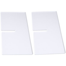 Acrylic Book Holder X-Shaped Display Stand for Cookbook Recipe Menu Magazines Storybook Holder for Display,Transparent S