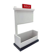 Sold Sign Real Estate Business Card Holder for Realtor Display Your Own Personalized Business Cards Real Estate