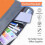 13 Compartments File Folder Organizer, File Box Organizer with Zipper, Fit A4 Paper, Banknote, Document Receipt D 5