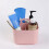 2PCS Caddys Organizer,Stackable Plastic Caddys With Handle, Desk Caddys, Art Organizers and Storage, Makeup Caddys 6