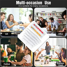Plastic Clear Acrylic Pen Case, Gift Empty Pencil Boxes Plastic Pen Storage Transparent Plastic Pencil Boxes (40 Pieces)