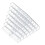Plastic Clear Acrylic Pen Case, Gift Empty Pencil Boxes Plastic Pen Storage Transparent Plastic Pencil Boxes (40 Pieces) 1