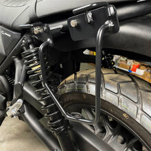 Motorcycle Side Bag Mounting Bracket Vintage Side Bag Travel Bag Scrambler for CL250 CL500 2023 2024