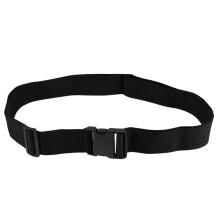 Luggage Belt Strap Belt Cord Rope Black for Suitcase Travel Bag 2M