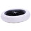 2 Pcs Noir blanc Hot Design Roue chariot a bagages  Roues 10