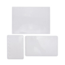 A7/A6/A5 Notebook Vorm Siliconen Mal DIY Hars Boek Mold Kristal Epoxy Siliconen Mal Transparant Boek