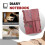 Retro Personality Notebooks Journal Notepads Ring Binder Diary Notebook Light brown S 2
