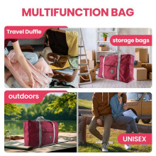 Multifunción Gran Capacidad Casual Plegable Bolsas de Almacenamiento de Equipaje una Prueba de Agua Maleta Bolsa de Viaje Bolso Organizador Bolso de