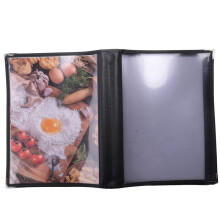 Copertine per Menu Ristorante Trasparenti per Bar nel Stile Libro nel Formato A4 Bar 10 Pagine 20 Visualizza