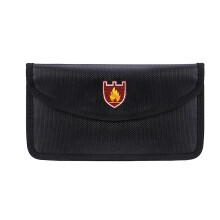 Portable Fireproof & Waterproof Document Envelope File Folder Cash Pouch Valuables Money Bag Anti-Signal Bag