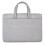 Bolsa para Laptop Feminina, Pasta Masculina, Bolsa de Transporte para Notebook de 15,6 Polegadas, Bolsa Cinza para Computador 1