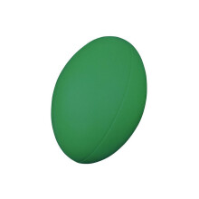 (One Size, Green) Pre-Sport Foam Rugby Ball