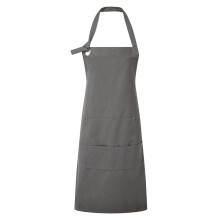 (One Size, Dark Grey) Premier Calibre Heavy Canvas Pocket Apron