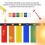 540Pcs/18 Sheets Cable Labels Tags Cable Markers Self Adhesive Cable Labels Waterproof Tear Resistant Wire Labels 6
