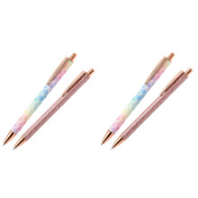 4 Stuks Glitter Wieden Pen Fijne Punt Pin Pen Wieden Tool voor Vinyl Air Release Pen voor Easy  Vinyl Projecten