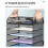 Tray Document Shelf Handles Mesh Desk File Shelf Desktop Metal Document Shelf Office Document Shelf Home Document Shelf 2