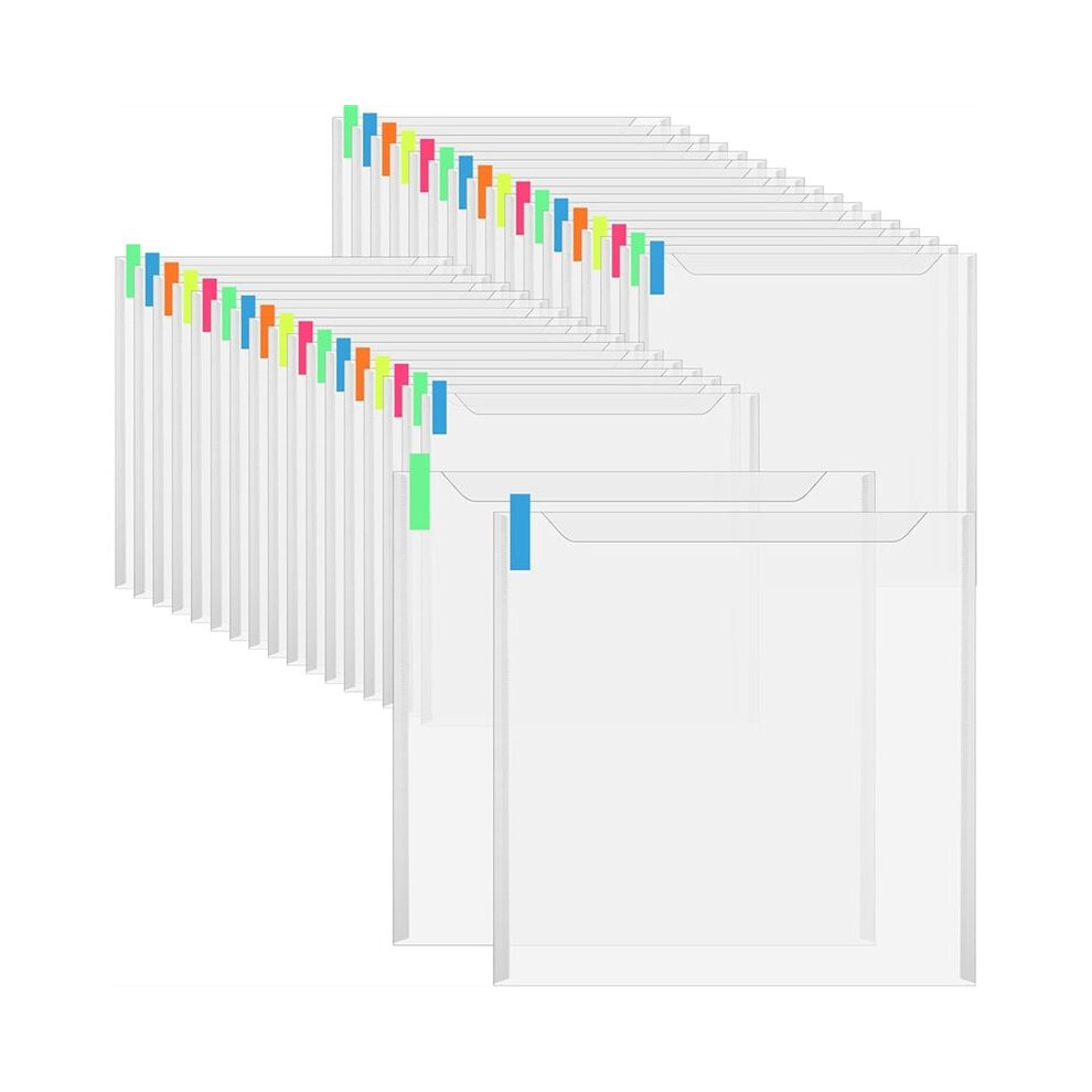 Photos - File Folder / Lever Arch File 36PCS Scrapbook Paper Storage Organizer Clear Scrapbook Paper Organizer with 100PCS Sticky Index Tabs Holds, Cardstock