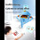Interactive Educational Drawing Robot for Kids Learning Toy with 100 Word Cards, Voice Interaction, 6