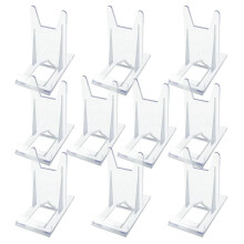 Frame Stand Transparent Adjustable Plastic Holder Photo Album Display Stand for Displaying Artwork Photo Phone Holders